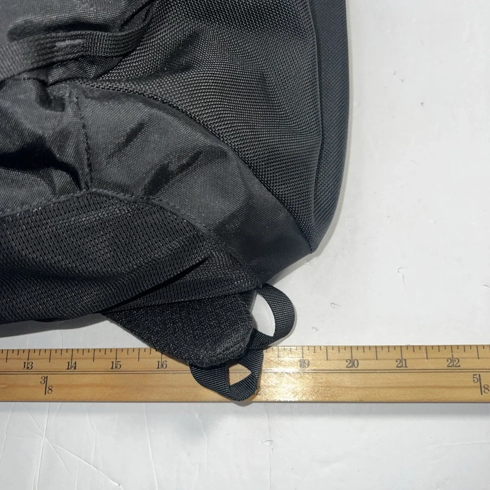 The North Face Iron Peak Backpack Black Laptop Waist Strap Hiking Heart